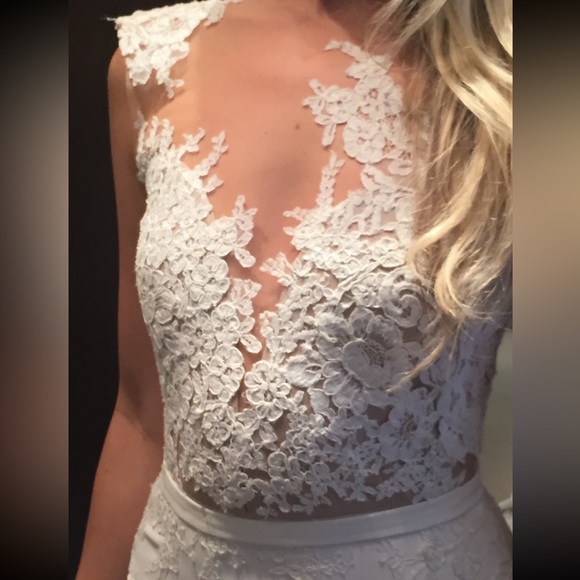 Pronovais Vicenta Wedding Dress Size 4 - Picture 2 of 8